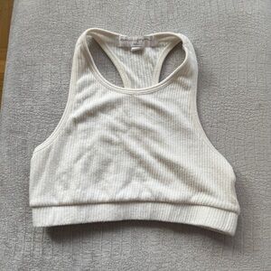 Spiritual Gangster Ballet Rib Bra Cream